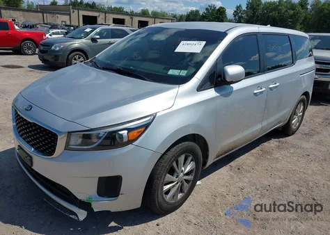 2018 Kia Sedona Lx from USA, damaged, VIN KNDMB5C12J6346630